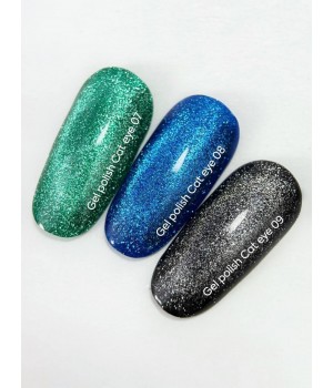 Гель-лак NAILSOFTHEDAY Cat eye №08, 6 мл TPO free